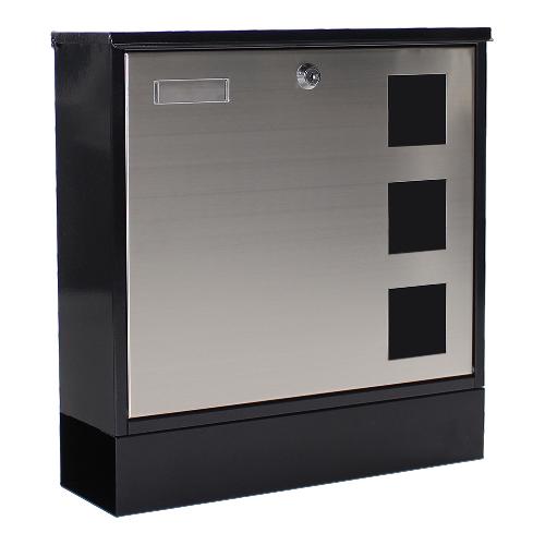 Rottner Design Mailbox poštovní schránka černá - Kliknutím na obrázek zavřete