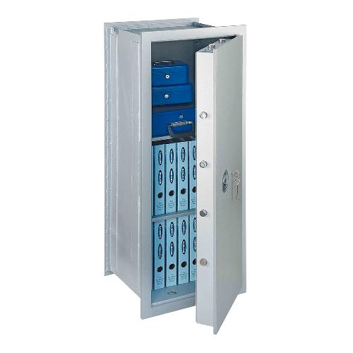 Rottner Stone GSE 150 MC Premium stěnový trezor bílý - Kliknutím na obrázek zavřete