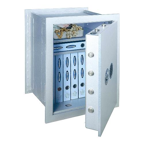 Rottner Stone GSE 80 MC Premium stěnový trezor bílý - Kliknutím na obrázek zavřete