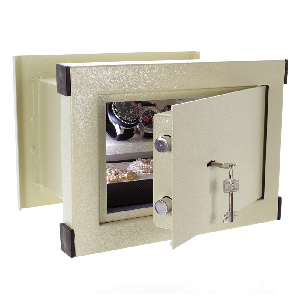 (obrázek pro) Rottner WN26 stěnový sejf béžový