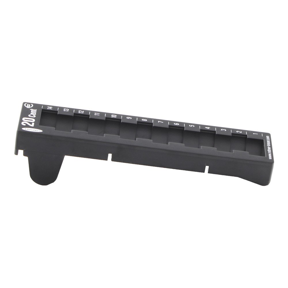 (obrázek pro) Rottner Cent 20 přihrádka na euromince černá