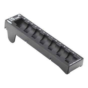 (obrázek pro) Rottner Cent 20 přihrádka na euromince černá