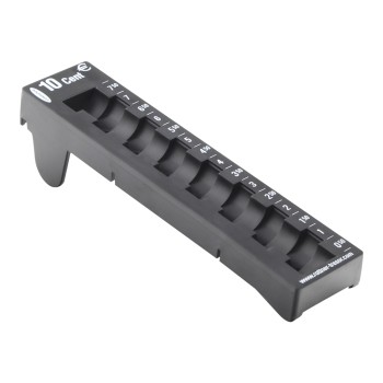 (obrázek pro) Rottner 10 Cent přihrádka na euromince černá