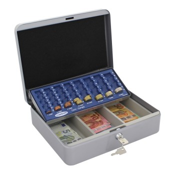 (obrázek pro) Rottner HomeStar Cash Euro 1 europokladnička stříbrná