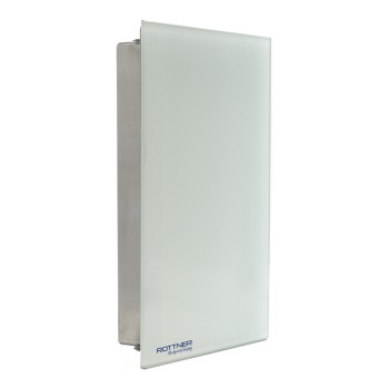 (obrázek pro) Rottner KeyGlass skříňka na klíče bílá