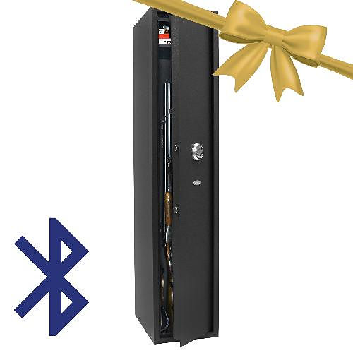 Rottner Fifty BT Gun Safe 5 skříň na dlouhé zbraně s bluetooth zámkem černá