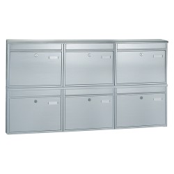 Rottner BKS 6 stojanové poštovní schránky nerez (obrázek pro) Rottner BKS 6 stojanové poštovní schránky nerez