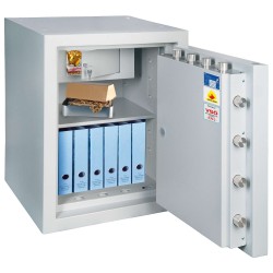 (obrázek pro) Rottner Resort Fire Premium 65 IT nábytkový ohnivzdorný trezor šedý