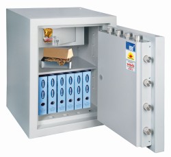 (obrázek pro) Rottner Resort Fire Premium 100 IT nábytkový ohnivzdorný trezor šedý