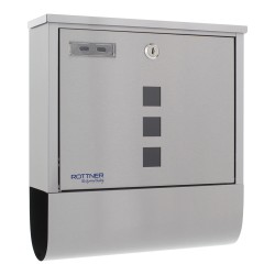 Rottner Costa poštovní schránka nerez (obrázek pro) Rottner Costa poštovní schránka nerez
