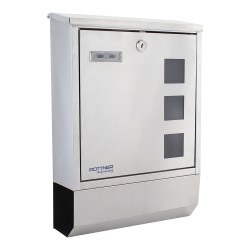 Rottner Corto poštovní schránka nerez (obrázek pro) Rottner Corto poštovní schránka nerez