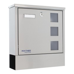 Rottner Lago poštovní schránka nerez (obrázek pro) Rottner Lago poštovní schránka nerez
